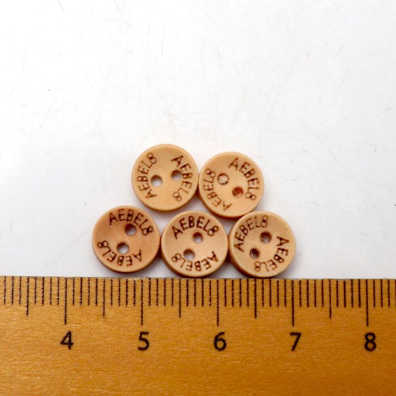 Diy Round Wooden Sewing Buttons Boton Costura For Handmade Scrapbooking Craft And Clothing 30Pcs 10-30Mm