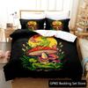 3D Print Alien Gangster Comfortable Duvet Quilt Cover Pillowcase Bedding Set Children Bedroom Decoration Home Textile
