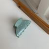 Acetic Acid Hair Accessory Semicircle Hair Clip Girls Hair Claw Headwear Korean Style Shark Clip