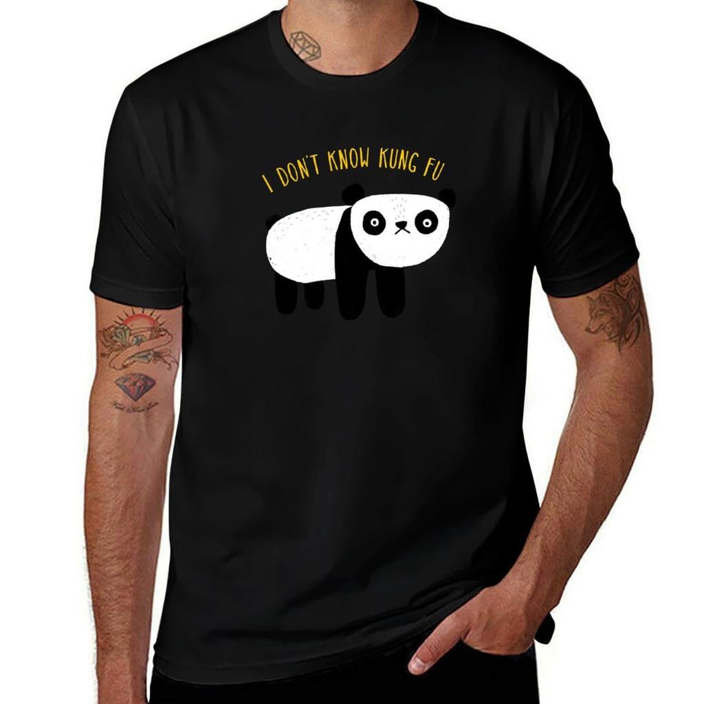 Regular Panda TShirt Plus Size Street Style Tee