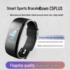 Huaqiangbei Smartwatch: Black Tech Bluetooth Sports Bracelet with Color Screen & Heart Rate Monitor for Students, Men & Women