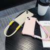С телефонными ремешками противоударный усиленный чехол с углами для SamsungA55 S24 Ultra iPhone 16 Pro Max Redmi Note13 Infinix OnePlus защитная мягкая задняя крышка