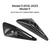 For Tesla Model 3 Y HW 3.0 Real Carbon Fiber Turn Signal Side Camera Lens Cover Protector Auto Tuning Accessories