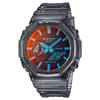 Мужские часы G-SHOCK из смолы, водостойкость 200 м, аналоговые, ударопрочные, кварцевые, GA-2100TLS-8A