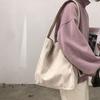 Autumn and Winter New Canvas Bag Vintage Corduroy Shoulder Bag Large Capacity Student Classroom Bag Versatile Crossbody Bag