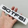 3D ABS Car Letter Logo 35TFSI 40TFSI 45TFSI Rear Trunk Tail Badge Emblem Decal For Audi A4 A5 A6 A8 Q3 Q5 Q7 Sticker Accessories
