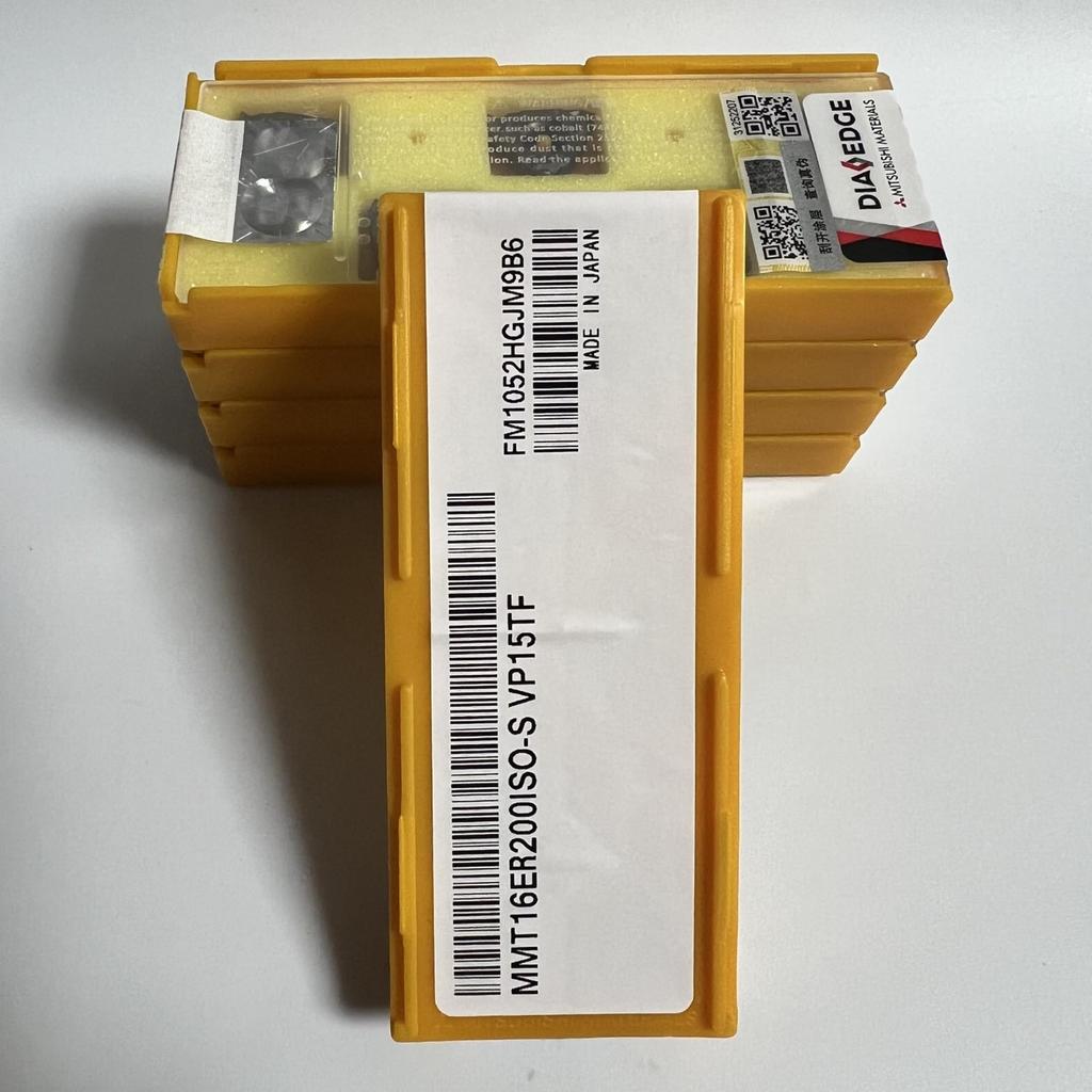 MITSUBISHI / MMT16ER200ISO-S VP15TF / Carbide CNC Blade 10 Pcs