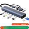 Проводная сетевая карта RJ45 3.0 конвертер: Адаптер Type-C - USB Gigabit