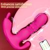 Женские секс-игрушки, носимые приложения, вибратор-дилдо для точки G, 3 в 1, 10 регулируемых режимов частоты, стимулятор клитора в форме бабочки, секс-игрушки для взрослых