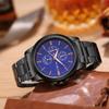 Деловые часы Мужские Топ Бренд Роскошные Кварцевые Наручные часы Ремешок из Нержавеющей Стали Модные Повседневные Мужские Часы Relogio Masculino