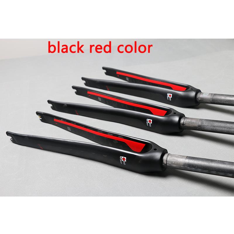 New TEMANI 700C Racing Road bike 3K UD 12K full carbon fibre bicycle fork carbon front fork Track Fixed Gear hard fork 4 colors