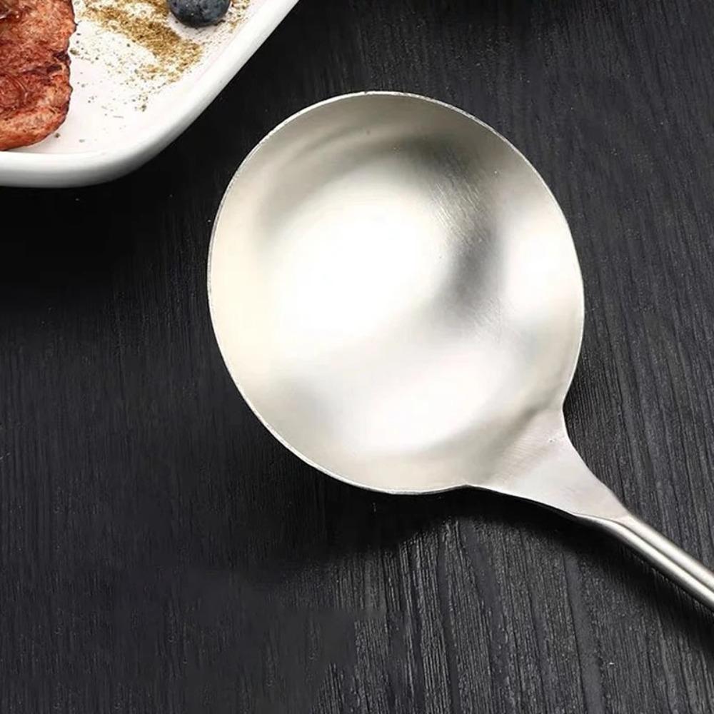 Stainless Steel Cooking Spoon Thickened Cooking Shovel  Kitchen Utensils  Accessories Essentials