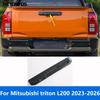 Накладка на ручку двери багажника для Mitsubishi triton L200 -2025 2026, аксессуары из углеродного волокна, стайлинг автомобиля