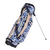 CLUNK Golf Caddy Bag Lightweight Stand Type 9 Type 5 Division Water Repellent Graffiti 90 CL5RNC50 BLU (BlueFFMen's)