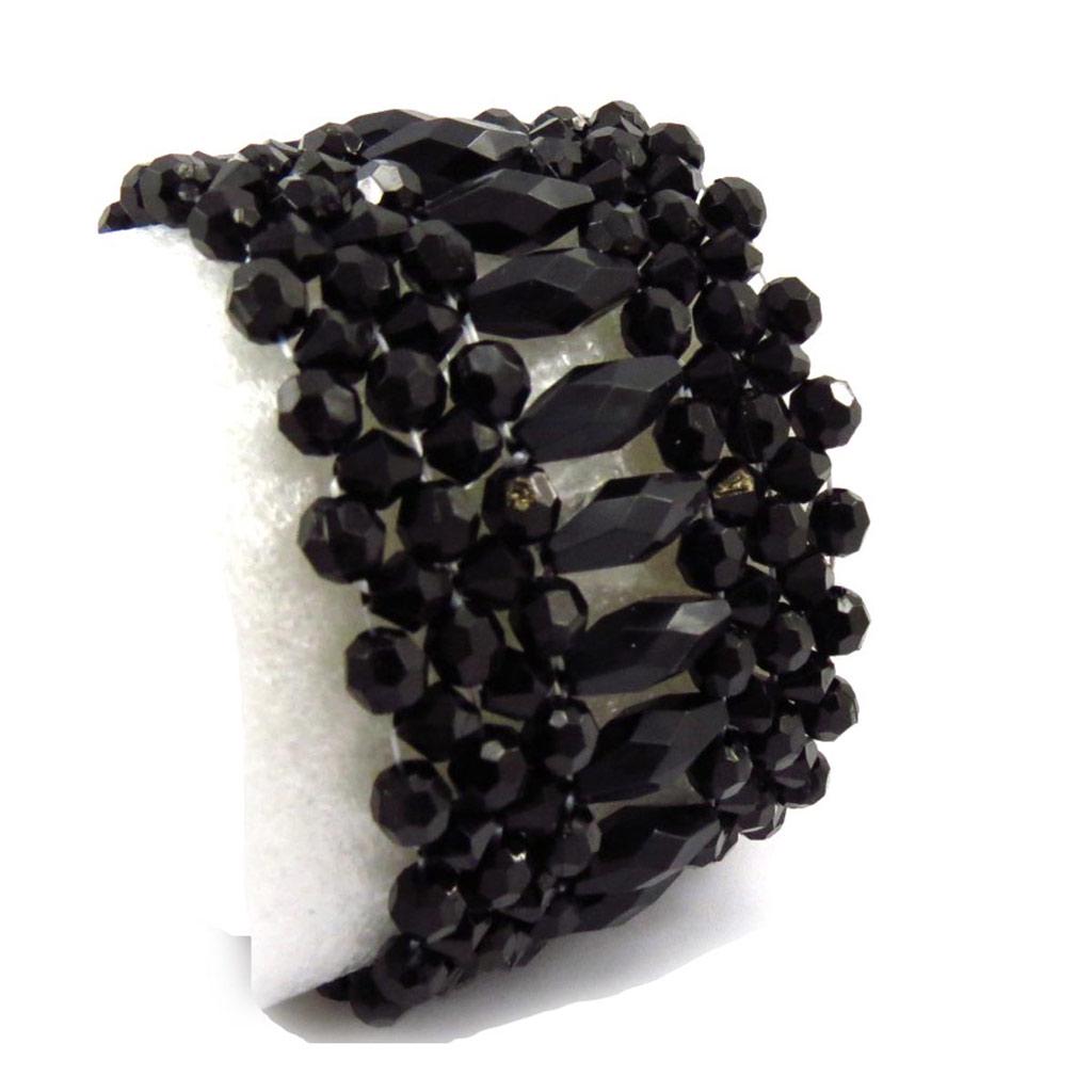 Les Trésors De Lily [J6949] — Черный дизайнерский браслет Scarlett