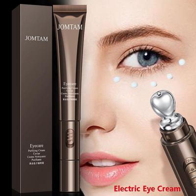 Электрический крем для глаз Golden Caviar Массаж глаз для улучшения темных кругов и ухода за глазами против морщин Вибрирующий крем для глаз