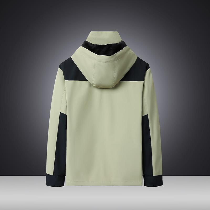 Куртка мужская 3-в-1 Hardshell со съемной флисовой подкладкой, водонепроницаемая, термокуртка для походов