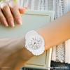 FIELD WORK Watches Women's Analog 3 ATM Water Resistant TPU Urethane Belt Beige WP Years YM126-2