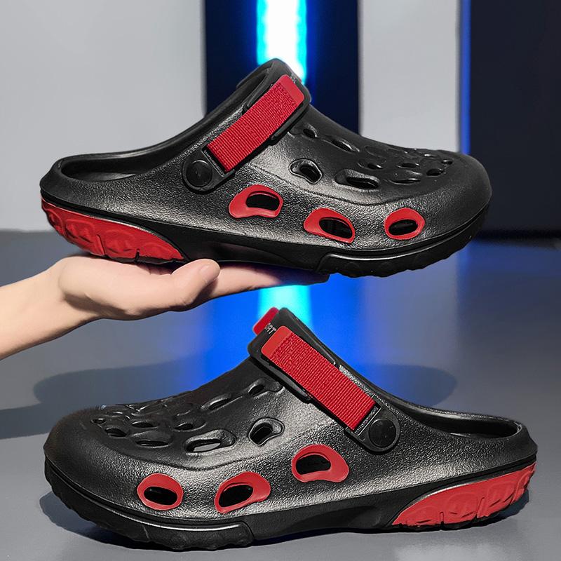 Fashion Men Clogs Slippers Fashion EVA Insole Men Slippers with Arch Support Waterproof Garden Shoes For Men Beach Shoes