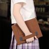 Кожаный защитный чехол для Apple iPad-коричневый с подставкой и держателем для карандашей, держателем для карт, браслетом для iPad полной серии iPad/iPadproiPadair/iPadmini/iPad2024