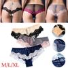 Fashion Women Hipster  Lingerie Low-Rise Panties Ultra Thin Knickers Lace Briefs Hollow Underpants