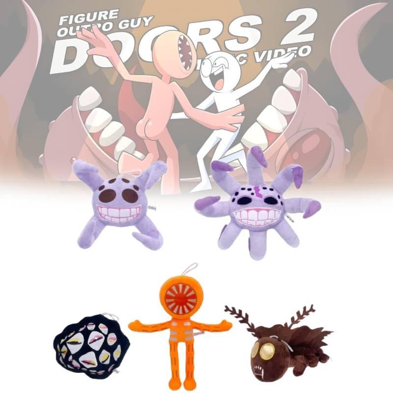 Очаровательная плюшевая игрушка Мотылек из Doors Floor2 для любителей игр, мягкая и красочная