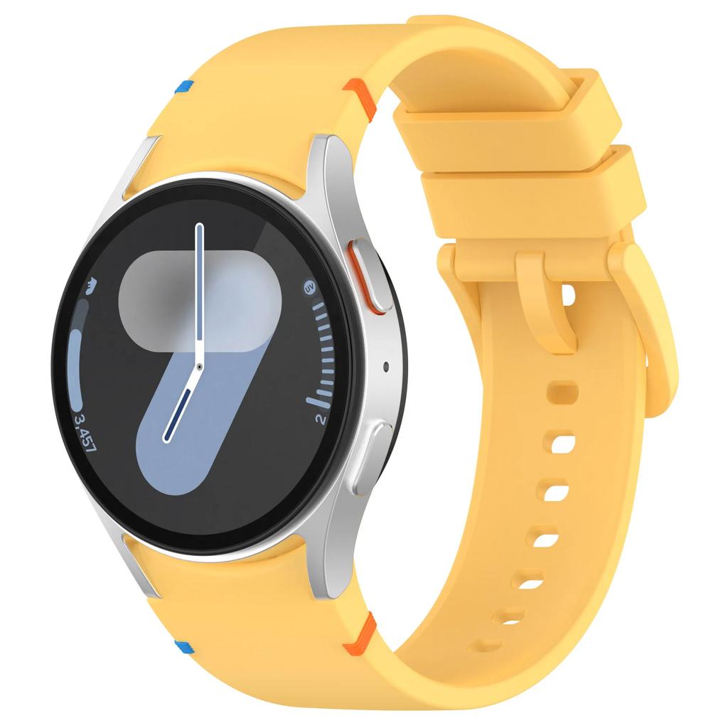 Soft Silicone Strap for Samsung Galaxy Watch 4 5 6 7 44mm 40mm/6 Classic 4mm 43mm Wristband Watch 5 Pro 45mm/4 Classic 46mm 42mm