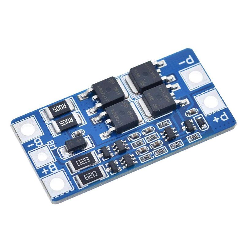 2S 10A 8.4V 7.4V 18650 Плата защиты литиевой батареи / Плата BMS PCM PCB для литий-железо-фосфатных аккумуляторов Li-ion Lipo Модуль для сборки из 2 ячеек