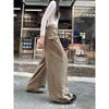 American Retro Khaki Cargo Pants Draped Casual Pants Women's Autumn High Waist Loose Loose Pants Straight Mopping Pants