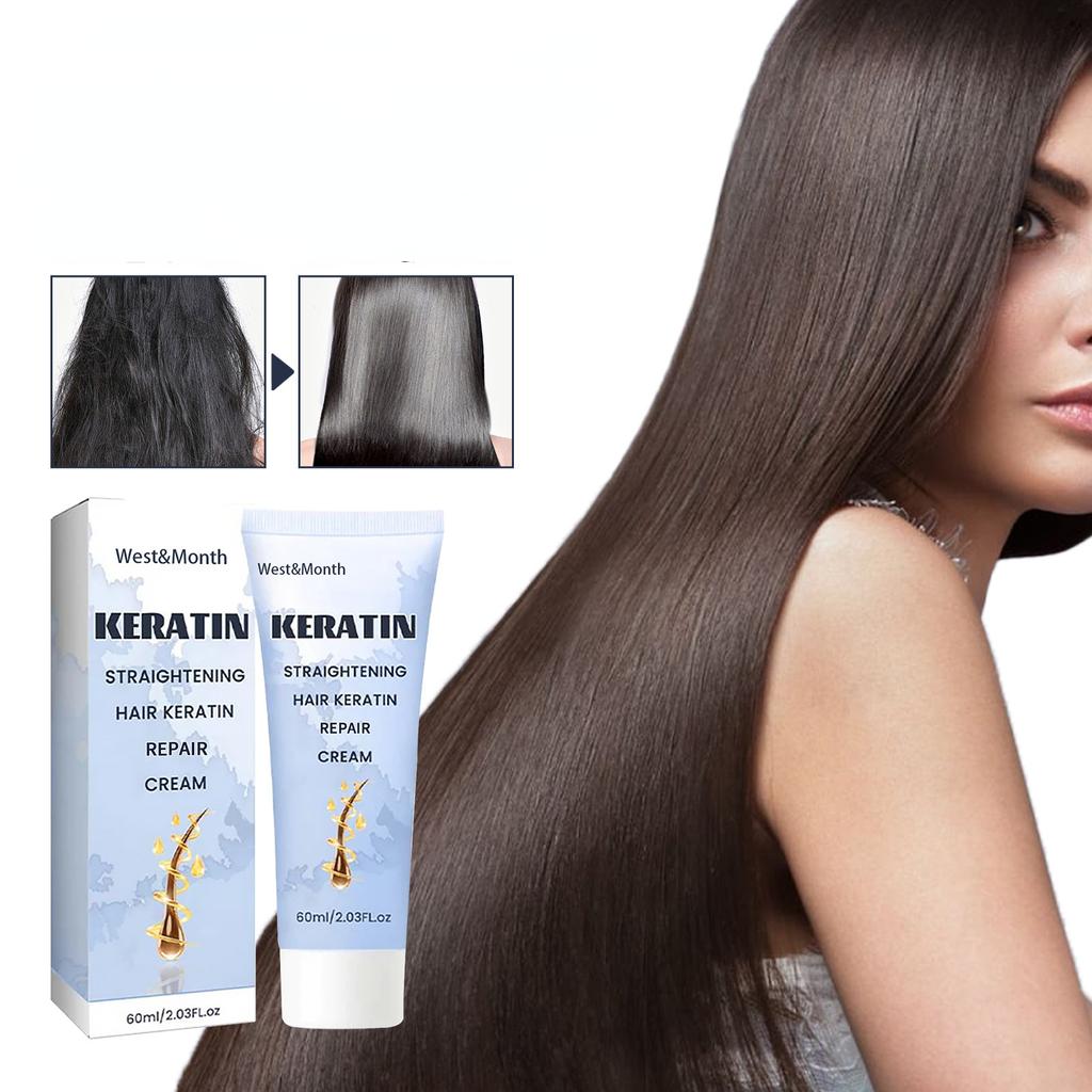 Кератиновый разглаживающий крем для ухода за волосами, шелковая разглаживающая краска для ухода за волосами, увлажняющая и увлажняющая маска для волос