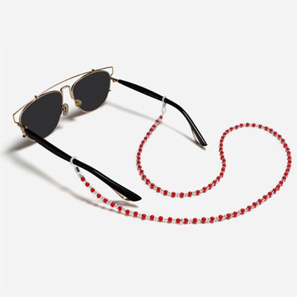 Fashion Reading Glasses Hold Eyewear Beaded Glasses Chain Eyeglass Lanyard Sunglasses Straps