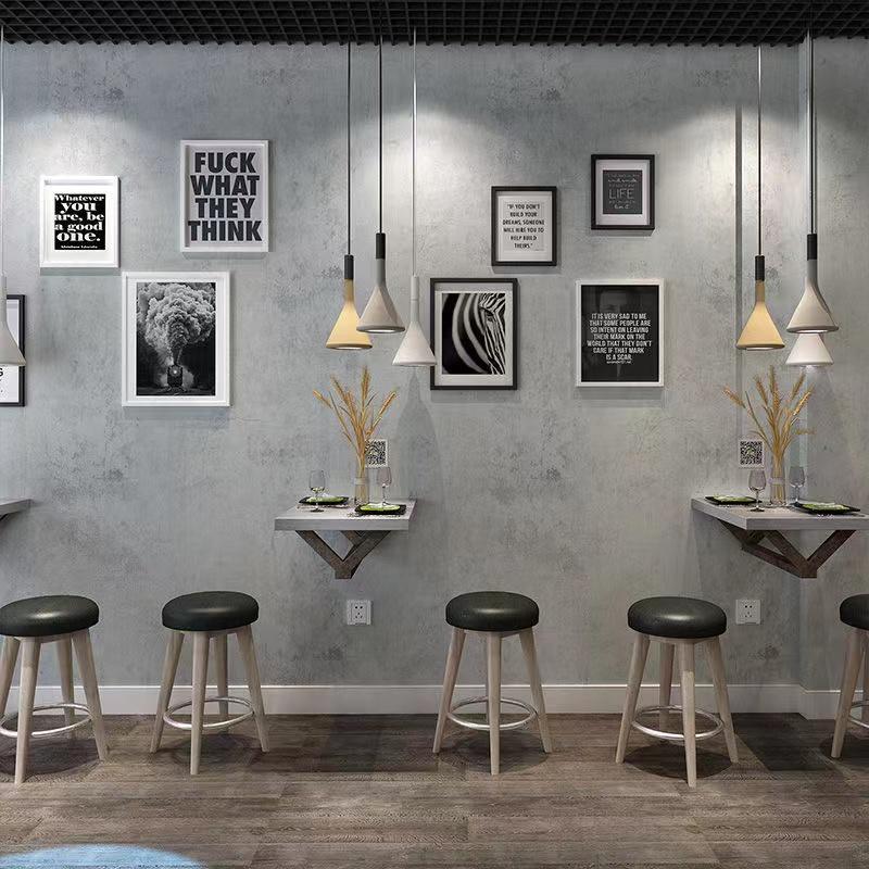 Виниловые обои  Водонепроницаемые самоклеящиеся обои  Цементно-серый контактная бумага для столешницы  Реновация кухонной и ванной мебели