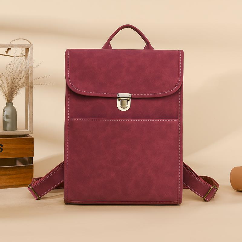 Модный женский рюкзак, винтажный кожаный рюкзак для девочек-подростков, школьный рюкзак, большая вместительная женская сумка на плечо, рюкзак Mochila