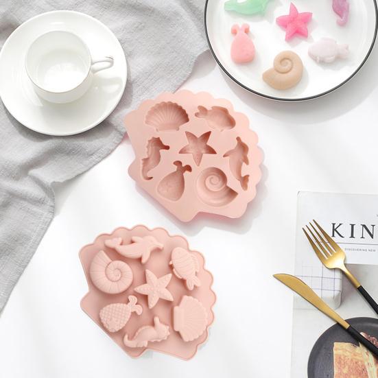 Форма для помадки, милый пищевой инструмент «сделай сам», форма для шоколада, тема Русалки, силиконовая форма для торта, форма для торта для кухни