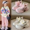 Girls Shoes Sports Shoes 2025 Spring and Autumn New Children's Casual Shoes Little Girl Spring Pink Foreign Style Dad Shoes