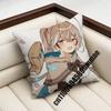 For N-Nanashi Mumei Moom Throw Pillow Case Sham 45X45Cm 35X35Cm Square Bedroom Pillowcase Cushion Cover