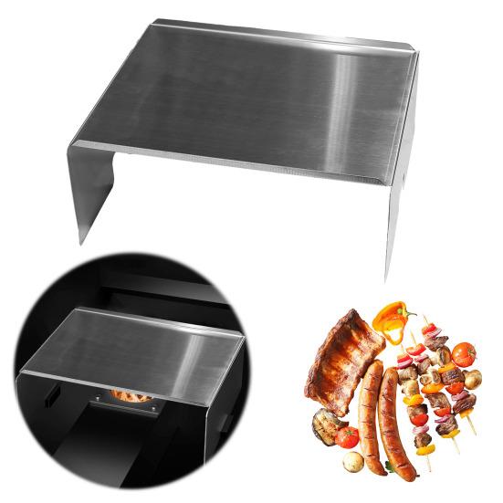 Теплоотражатель из нержавеющей стали для пеллетного гриля Pit Boss Теплозащитный экран Диффузор Дефлектор Аксессуар для гриля Под пламенем Поднос для гриля Tamer