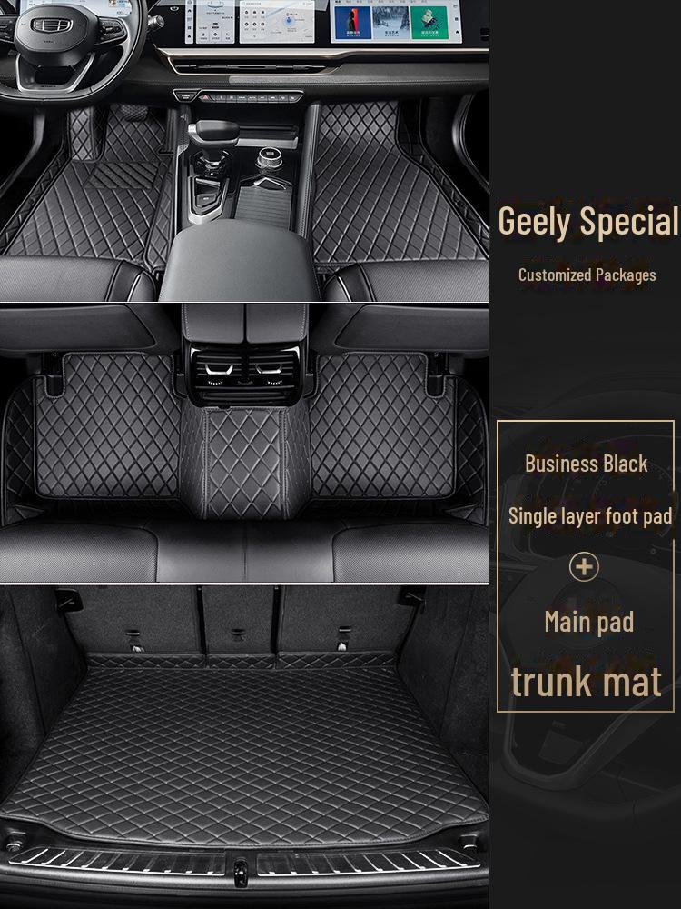 Всепогодные коврики для моделей Geely: Xingyue L, Ruiicon, Binyue, Boyue Cool, Galaxy L7/L6, Dihao GS