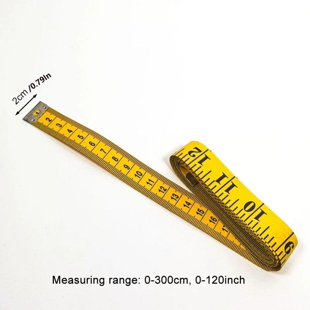 3Pcs 9.8Feet Soft Tape Measure Metric Scale Measuring Body Measuring Tape  Sewing Craft