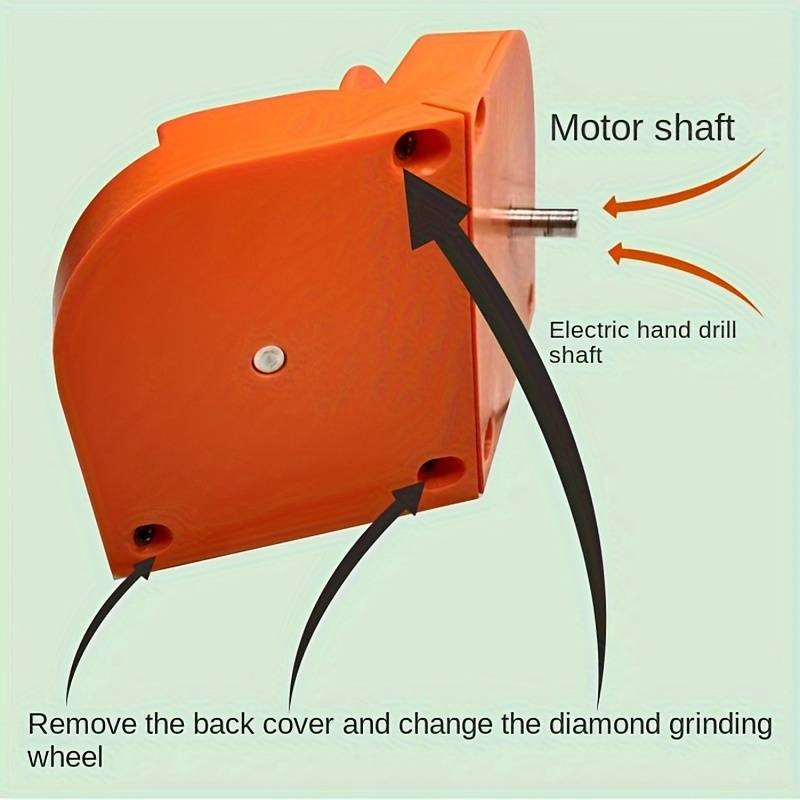 Multipurpose Drill Bit Grinding Sharpener ,Electric Impact Drill Knife Sharpener ,Disposable Double-sided Polishing