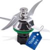 Герметичный 4-лопастной нож для миксера для Thermomix TM5/TM6/TM31, подходит для нескольких моделей, легко чистящийся и прочный аксессуар для смешивания