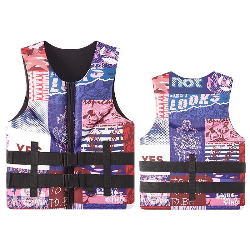 Life Vest Adults Surf Vest Kayak Wakeboard Motorboats Raft Rescue Boat Ski Water Sports Swimming Drifting Rescue Life Jacket