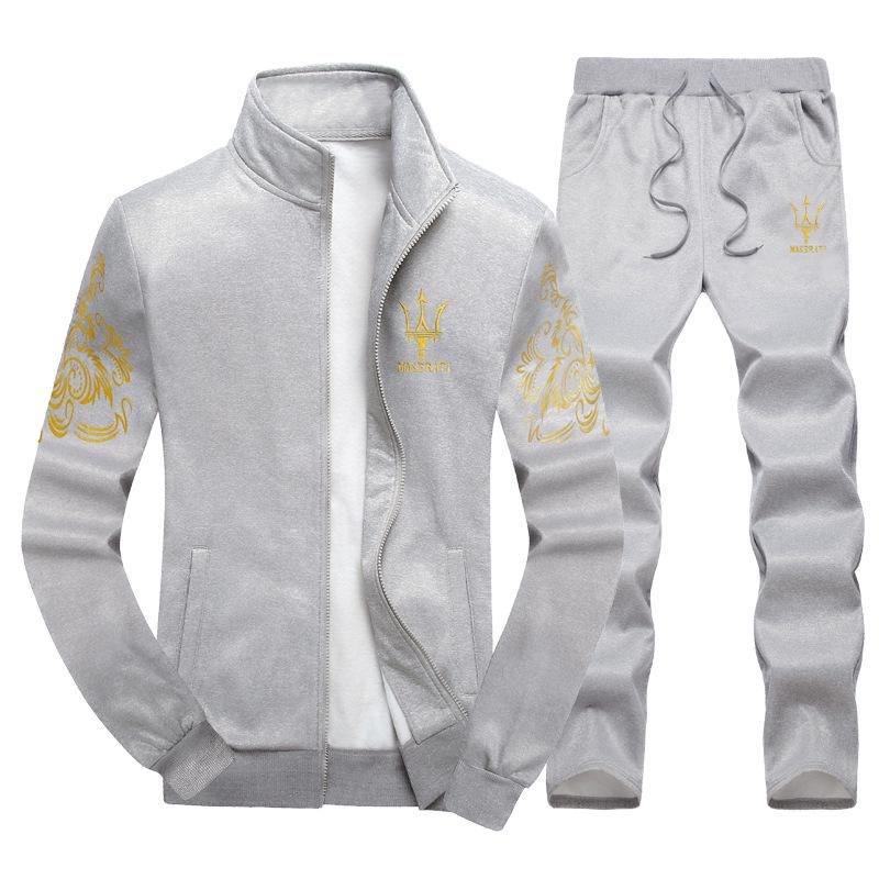 Повседневный большой свободный мужской костюм