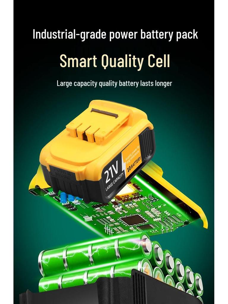 Бесщеточный электрический ударный гайковерт с высоким крутящим моментом и литиевой батареей для авторемонта