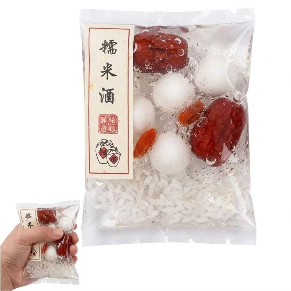 Crunch Sound Squeeze Bag Food Theme Crispy Handmade Balls Crunchy Squishy Ball Kids Adults
