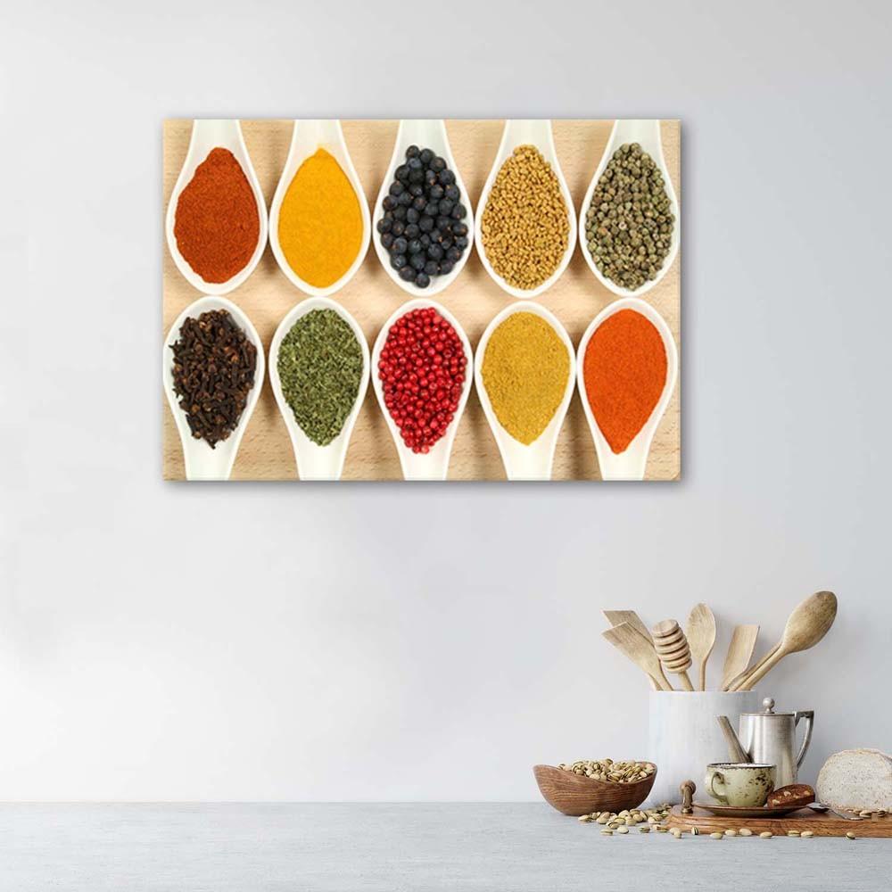 Canvas print, Spices of the world