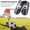 1 пара мини-футбольных щитков для голени, легкие защитные щитки для ног, футбольный узор, миниатюрный футбол, спортивная экипировка для мальчиков и девочек