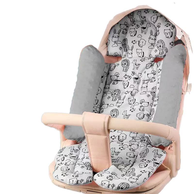 Prock X6 Anti-Slip Baby Stroller Cushion - Velvet Cotton Seat Pad & High Chair Accessory