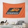 Phoenix Suns Basketball Logo Design Pattern Wall Hanging Tapestry Decorative Tapestry Home Decor for Bedroom and Living Room