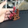 Классические аниме-фигурки Дэдпула, модель для украшения дома, компьютера и автомобиля
